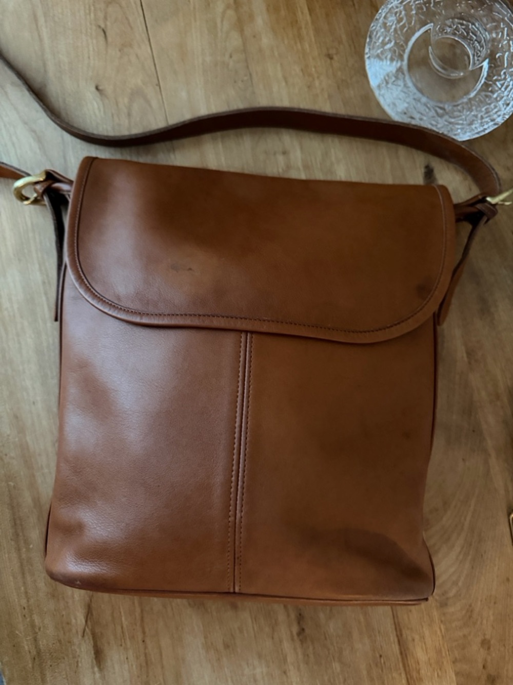 Coach Whitney Tan Leather Bag